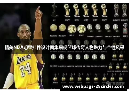 精美NBA明星挂件设计图集展现篮球传奇人物魅力与个性风采